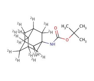 N-t-Boc-1-adamantylamine-d15 - chemical structure image