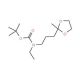 N-(t-Boc)-N-ethyl-3-(2-methyl-[1,3]dioxolan-2-yl)propylamine (CAS 887353-49-3) - chemical structure image