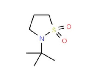 N-t-Butyl-1,3-propanesultam (CAS 34693-41-9) - chemical structure image