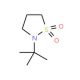 N-t-Butyl-1,3-propanesultam (CAS 34693-41-9) - chemical structure image