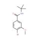 N-t-Butyl 4-bromo-3-methoxybenzamide (CAS 1072944-39-8) - chemical structure image