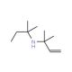 N-tert-Amyl-1,1-dimethylallylamine (CAS 2978-45-2) - chemical structure image