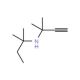 N-tert-Amyl-1,1-dimethylpropargylamine (CAS 2978-40-7) - chemical structure image