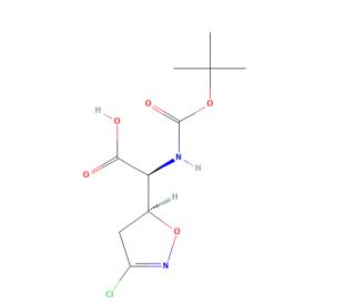 N-tert-Butoxycarbonyl Acivicin (CAS 73684-59-0) - chemical structure image