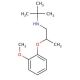 N-(tert-Butyl)-2-(2-methoxyphenoxy)-1-propanamine - chemical structure image
