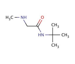 N-(tert-Butyl)-2-(methylamino)acetamide - chemical structure image