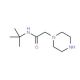 N-(tert-Butyl)-2-piperazin-1-ylacetamide - chemical structure image