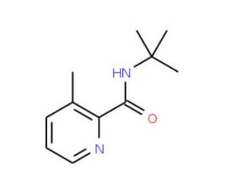 N-tert-Butyl-3-methylpicolinamide (CAS 32998-95-1) - chemical structure image