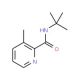 N-tert-Butyl-3-methylpicolinamide (CAS 32998-95-1) - chemical structure image