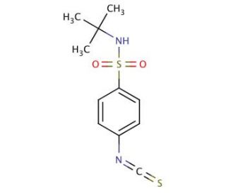 N-(tert-Butyl)-4-isothiocyanatobenzenesulfonamide - chemical structure image