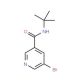 N-tert-Butyl 5-bromopyridine-3-carboxamide (CAS 342013-78-9) - chemical structure image