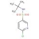 N-(tert-butyl)-6-chloropyridine-3-sulfonamide - chemical structure image