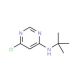 N-(tert-Butyl)-6-chloropyrimidin-4-amine (CAS 945896-38-8) - chemical structure image