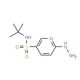 N-(tert-butyl)-6-hydrazinopyridine-3-sulfonamide - chemical structure image