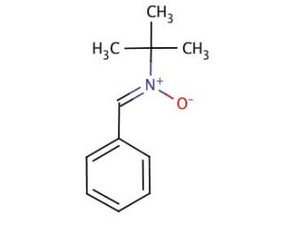 N-tert-Butyl-a-phenylnitrone (CAS 3376-24-7) - chemical structure image