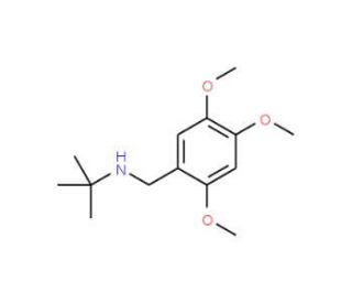 N-(tert-butyl)-N-(2,4,5-trimethoxybenzyl)amine - chemical structure image