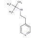 N-(tert-Butyl)-N-(2-pyridin-4-ylethyl)amine - chemical structure image