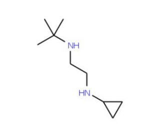 N-tert-Butyl-N&prime;-cyclopropyl ethylenediamine - chemical structure image