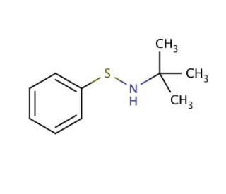 N-tert-Butylbenzenesulfenamide (CAS 19117-31-8) - chemical structure image