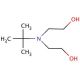 N-tert-Butyldiethanolamine (CAS 2160-93-2) - chemical structure image