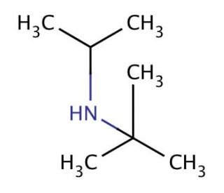 N-tert-Butylisopropylamine (CAS 7515-80-2) - chemical structure image