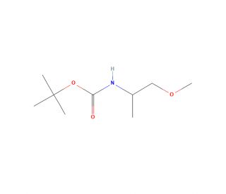 N-tert-Butyloxycarbonyl DL-Alaninol Methyl Ether (CAS 194156-54-2) - chemical structure image
