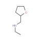 N-(Tetrahydro-2-furanylmethyl)-1-ethanamine (CAS 7179-86-4) - chemical structure image