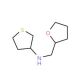 N-(tetrahydrofuran-2-ylmethyl)-N-tetrahydrothien-3-ylamine (CAS 1021130-21-1) - chemical structure image