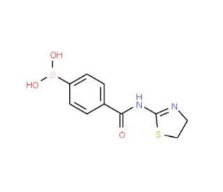 N-(Thiazoline-2-yl) 4-boronobenzamide (CAS 850568-30-8) - chemical structure image