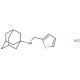 N-(thien-2-ylmethyl)adamantan-1-amine hydrochloride - chemical structure image