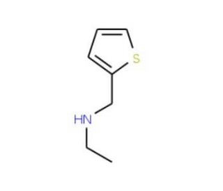 N-(thien-2-ylmethyl)ethanamine (CAS 58255-25-7) - chemical structure image