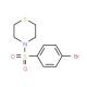 N-Thiomorpholinyl 4-bromobenzenesulfonamide (CAS 223555-81-5) - chemical structure image
