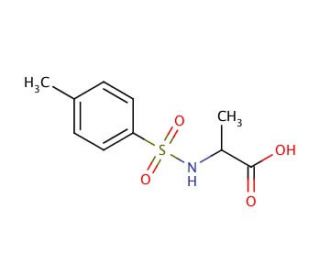 N-Tosyl-L-alanine (CAS 21957-58-4) - chemical structure image