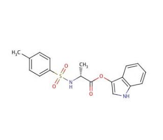 N-Tosyl-L-alanyloxyindole (CAS 75062-54-3) - chemical structure image