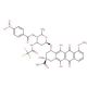 N-Trifluoroacetamido-4′-p-nitrobenzoyl Daunorubicin (CAS 52583-24-1) - chemical structure image