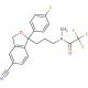 N-Trifluoroacetodesmethylcitalopram (CAS 1076199-46-6) - chemical structure image