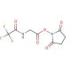 N-Trifluoroacetylglycine, N-Succinimidyl Ester (CAS 3397-30-6) - chemical structure image