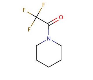 N-Trifluoroacetylpiperidine (CAS 340-07-8) - chemical structure image