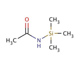 N-(Trimethylsilyl)acetamide (CAS 13435-12-6) - chemical structure image