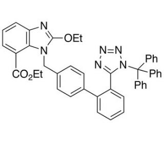 N-Trityl Candesartan Ethyl Ester (CAS 856414-35-2) - chemical structure image