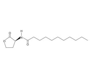 N-undecanoyl-L-Homoserine lactone (CAS 216596-71-3) - chemical structure image