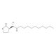 N-undecanoyl-L-Homoserine lactone (CAS 216596-71-3) - chemical structure image
