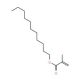 n-Undecyl methacrylate (CAS 16493-35-9) - chemical structure image