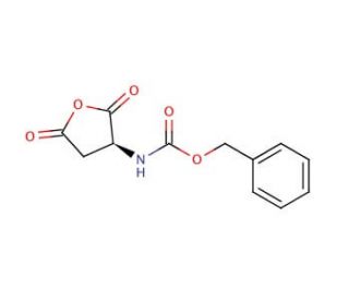 N-Z-L-aspartic anhydride (CAS 4515-23-5) - chemical structure image