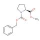 N-Z-L-proline methyl ester (CAS 5211-23-4) - chemical structure image
