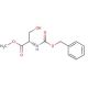 N-Z-L-serine methyl ester (CAS 1676-81-9) - chemical structure image