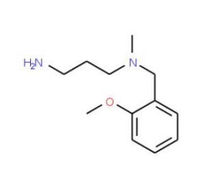 N*1*-(2-Methoxy-benzyl)-N*1*-methyl-propane-1,3-diamine - chemical structure image