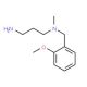 N*1*-(2-Methoxy-benzyl)-N*1*-methyl-propane-1,3-diamine - chemical structure image