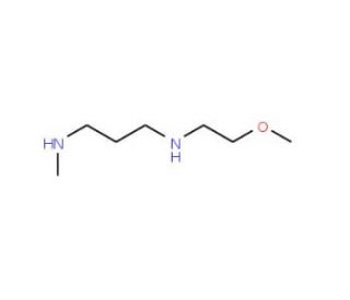 N1-(2-Methoxyethyl)-N3-methyl-1,3-propanediamine - chemical structure image