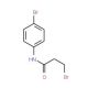 N1-(4-bromophenyl)-3-bromopropanamide (CAS 7661-10-1) - chemical structure image